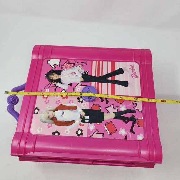 BARBIE VTG 97 FASHION AVENUE CARRYING CASE STORAGE WARDROBE CLOSET ACCESSORIES - Picture 5 of 13